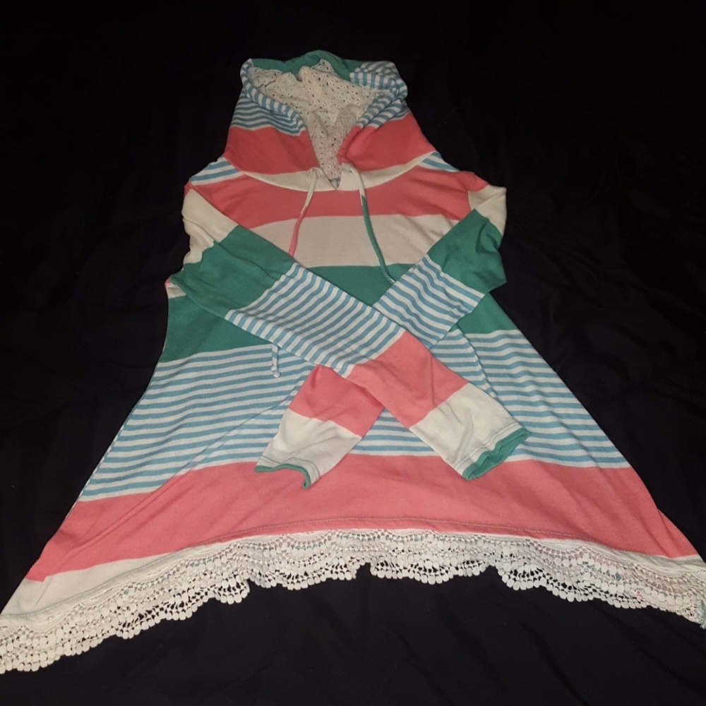 Baby doll hooded sweater!